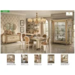 High Gloss Lacquer Melodia Day Dining Room Set