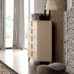 High Gloss Lacquer Ambra Dresser/Chest/Mirror