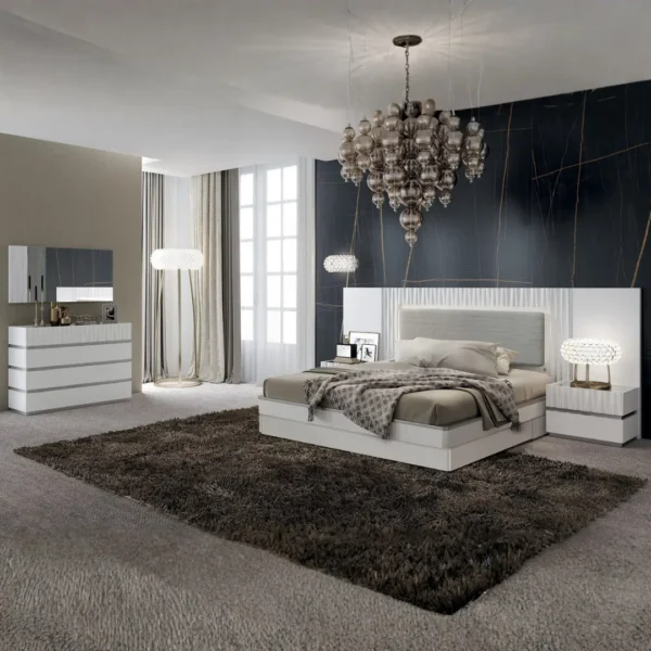 Mat Marina White Bedroom Set