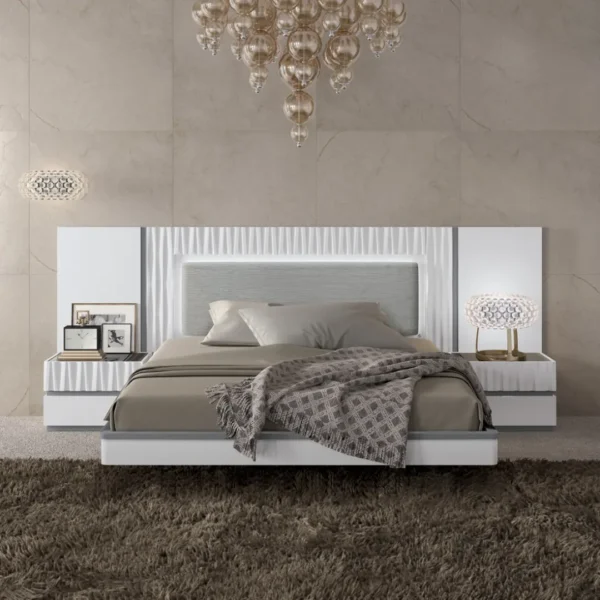 Mat Marina White Bedroom Set