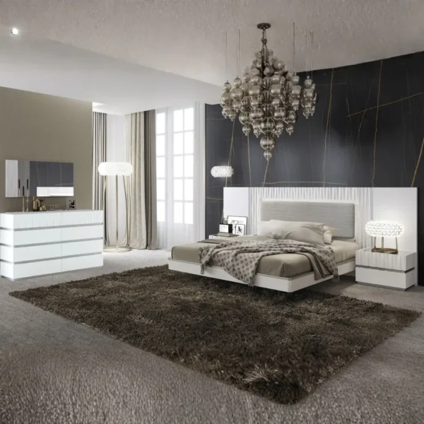 Mat Marina White Bedroom Set