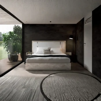 Mat, Shiny Treviso Bedroom Set