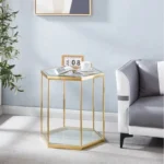 ET1042 End Table Glass by Artisan furniture