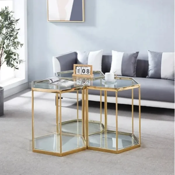 ET1042 End Table Glass by Artisan furniture - Image 3