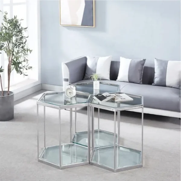 ET1042 End Table Glass by Artisan furniture - Image 9