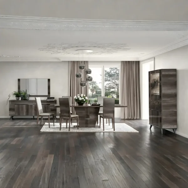 High Gloss Lacquer Medea Dining Room Set