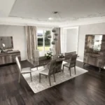 High Gloss Lacquer Medea Dining Room Set