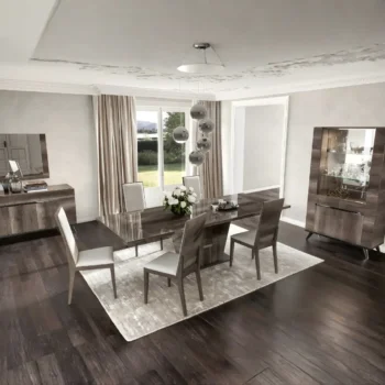 High Gloss Lacquer Medea Dining Room Set