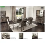 High Gloss Lacquer Medea Dining Room Set