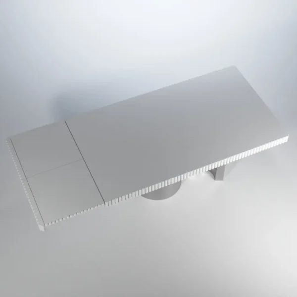 Wave Dining White Set