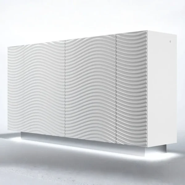 Wave Dining White Set