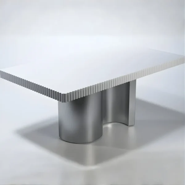 Wave Dining White Set