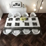 Wave Dining White Set