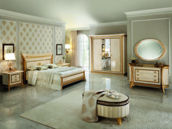 Melodia Beige Bedroom Furniture Set p7204 By ESF Furniture