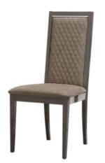 High Gloss Lacquer Platinum Rombi Chair i18634 By ESF Furniture 16