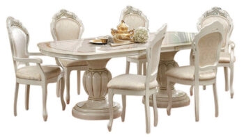 High Gloss Lacquer Leonardo Dining Table i27588 By ESF Furniture