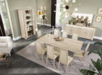 High Gloss Lacquer Dover Dining Set Beige p11887 By ESF Furniture Luxury Dining Sets Mobilia Cleopatra 13 High Gloss Lacquer Dover Dining Set Beige p11887 By ESF Furniture 13