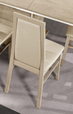 High Gloss Lacquer Dover Dining Set Beige p11887 By ESF Furniture Luxury Dining Sets Mobilia Cleopatra 17 High Gloss Lacquer Dover Dining Set Beige p11887 By ESF Furniture 17