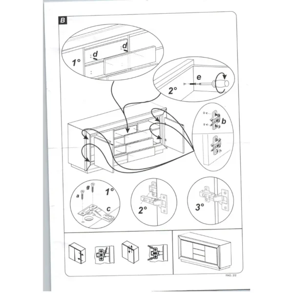 High Gloss Lacquer Dama Bianca Dining Set