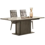 Volare Dining Table GREY with Ext