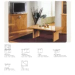 Shiny Elena Dining Room Set