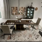 High Gloss Lacquer Volare Dining Table