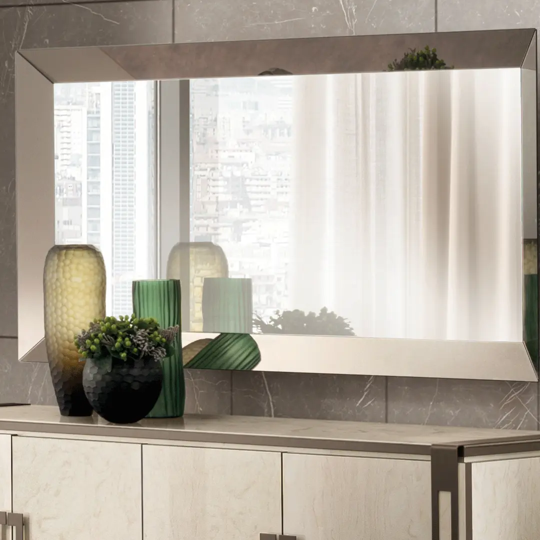 Poesia Buffet Mirror By Esf Furniture | Mobilia Cleopatra 3 Poesia Buffet Mirror
