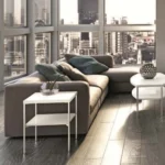 High Gloss Lacquer Dama Bianca Coffee and End Table By ESF Furniture