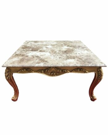 Handmade Frankfurt Table With Marble Top