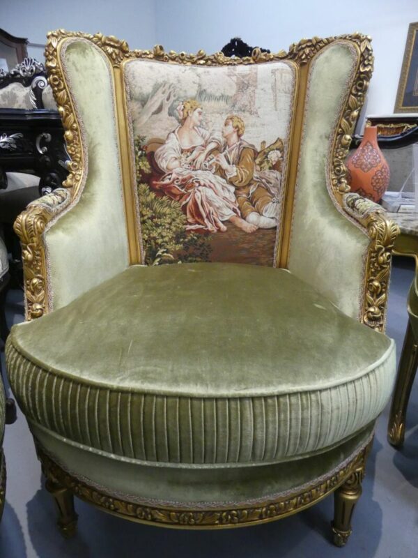 Handmade Frankfurt Green Chair1 9