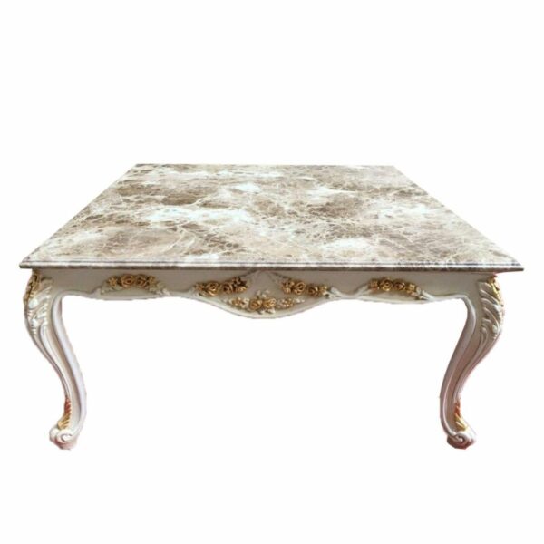 Handmade Queen Table With Marble Top 12