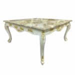 Handmade Queen Table With Marble Top 20