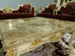 Handmade Queen Table With Marble Top 23