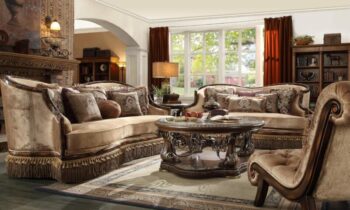 Luxury 7 PCs Dining Table Set HD-8024 By Homey Design 31