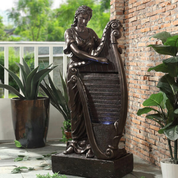 Bronze Finish Traditional Fountain Homey Design HD-2092 4