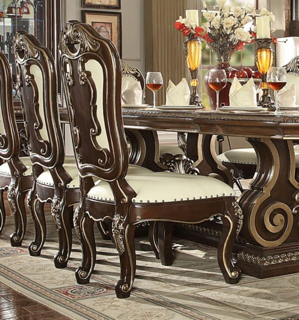Brown Cherry Chair HD-8013 By Homey Design 4