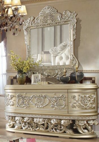 Belle Silver Dresser HD-8022 By Homey Design