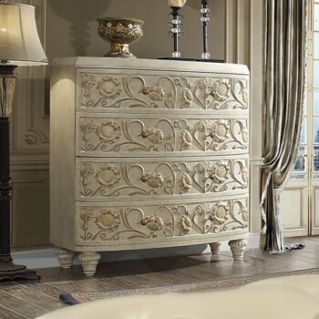 Plantation Cove White Chest HD-8030 By Homey Design