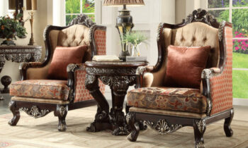 Mahogany Armchair HD-111 By Homey Design