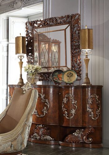 Brown Cherry Buffet HD-124 By Homey Design