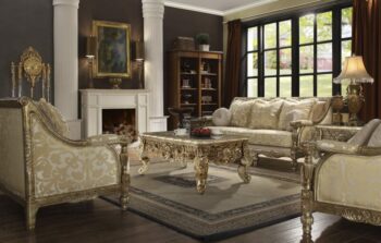 Luxury 7 PCs Dining Table Set HD-8024 By Homey Design 43