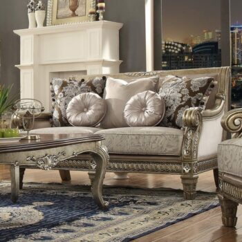 Golden Nutmeg Loveseat HD-303 By Homey Design