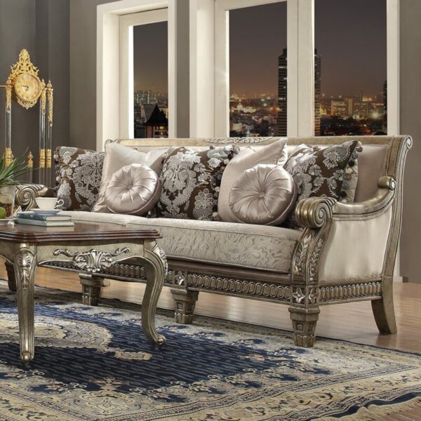 Golden Nutmeg Sofa HD-303 By Homey Design 4
