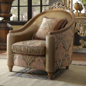 Light Maple Chair Hd-622 By Homey Design | Mobilia Cleopatra Light Maple Chair HD-622 By Homey Design
