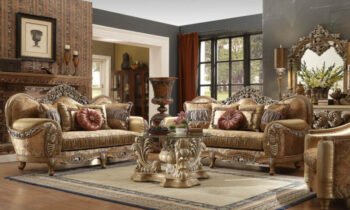 Luxury 7 PCs Dining Table Set HD-8024 By Homey Design 90