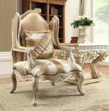 Belle Silver Chair HD-820 By Homey Design