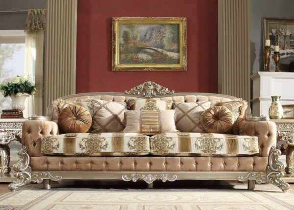 Belle Silver Sofa HD-820 By Homey Design 6
