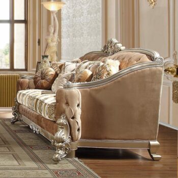 Belle Silver Sofa HD-820 By Homey Design