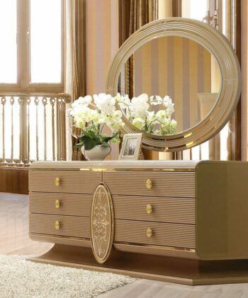 Belle Silver Dresser HD-922 By Homey Design