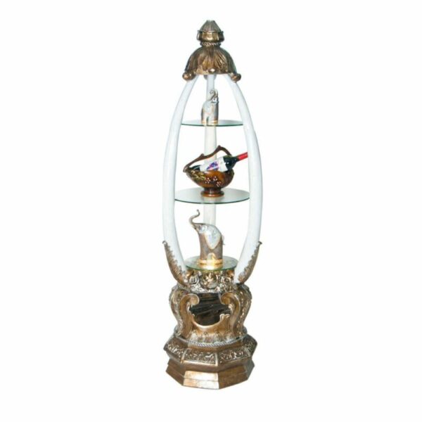 Homey Design Luxury Hd-1203 Display in Silver & Gold 4